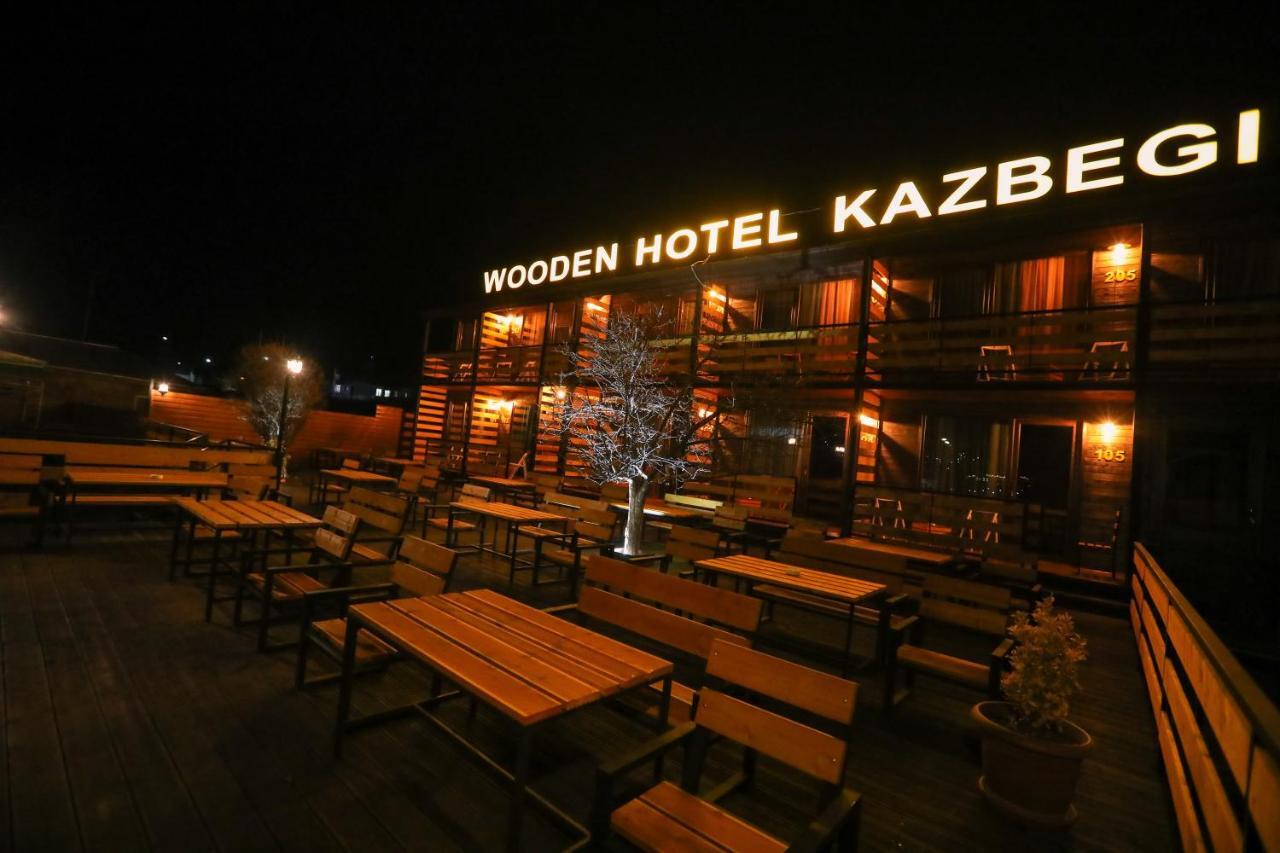 Wooden Hotel Kazbegi Exterior photo