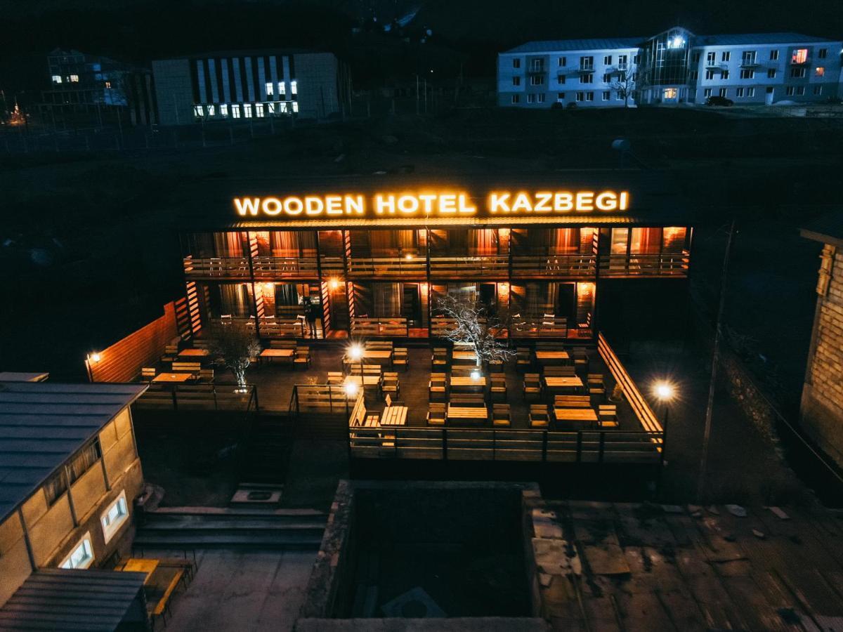 Wooden Hotel Kazbegi Exterior photo